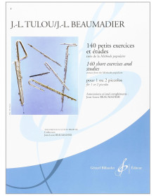 Jean-Louis Tulou : 140 Petits Exercices Et Etudes