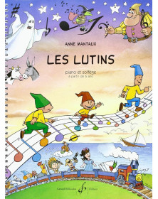 Les Lutins - Méthode de Piano - Anne Mantaux - Editions Gérard Billaudot
