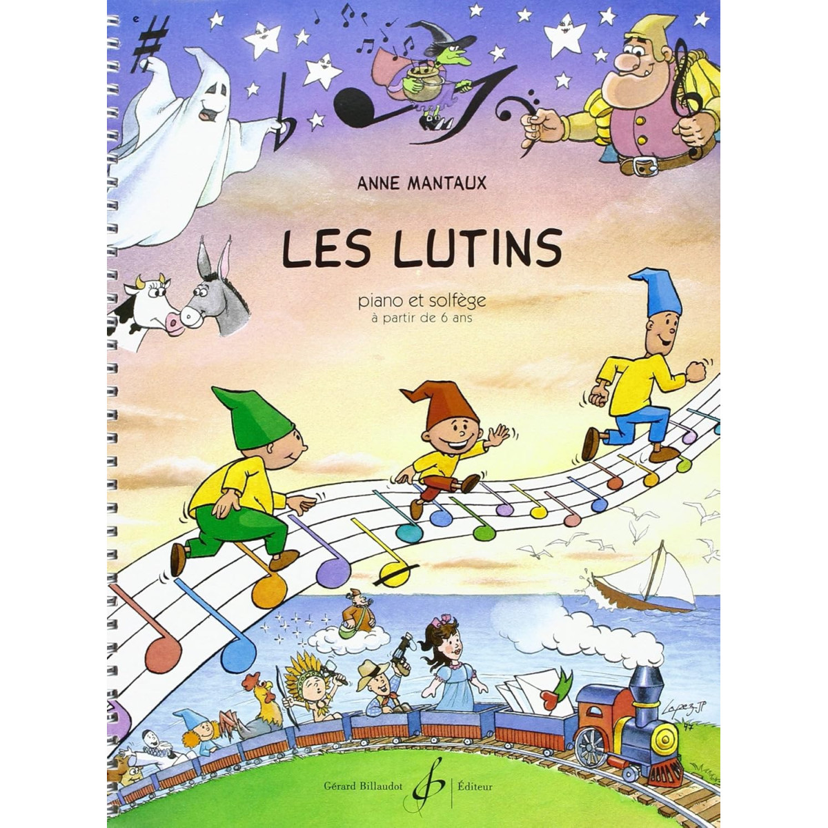 Les Lutins - Méthode de Piano - Anne Mantaux - Editions Gérard Billaudot
