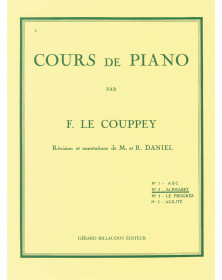 Félix Le Couppey : Cours De Piano N°2 : Alphabet