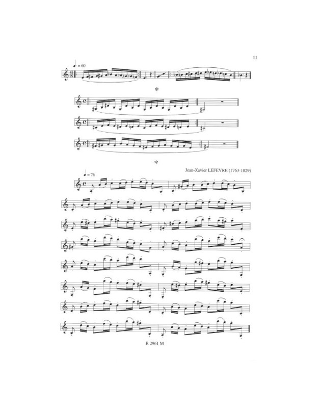 Jean Noel Crocq :  Le Clarinettiste élémentaire