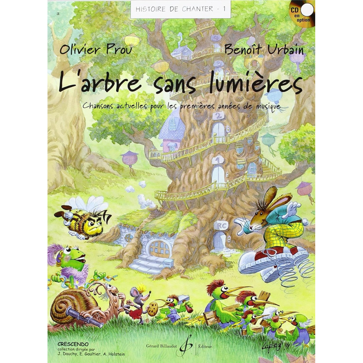 Olivier Prou et Benoit Urbain : L'arbre sans lumières