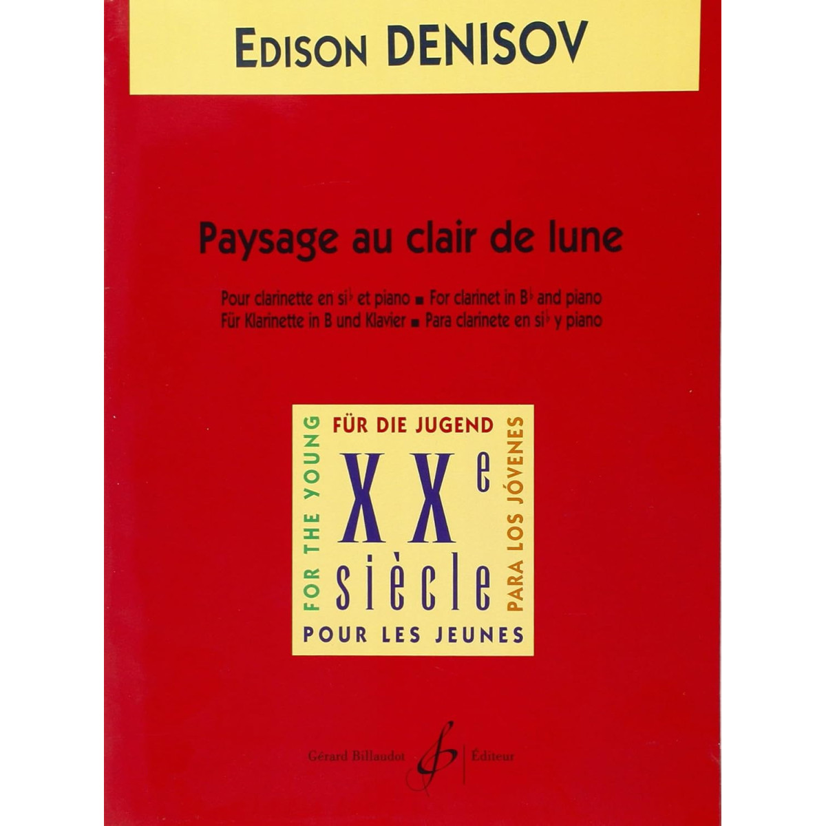 Edison Denisov : Paysage Au Clair De Lune
