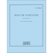André Messager : Solo De Concours pour Clarinette et Piano