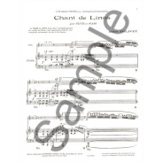 André Jolivet : Chant De Linos - Flûte et Piano - Alphonse Leduc