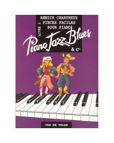Annick Chartreux : Piano Jazz Blues Volume 3