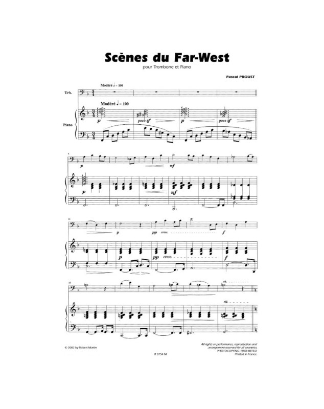 Pascal Proust : Scènes du Far West