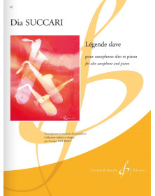 Dia Succari : Légende Slave Pour Saxophone Alto et Piano