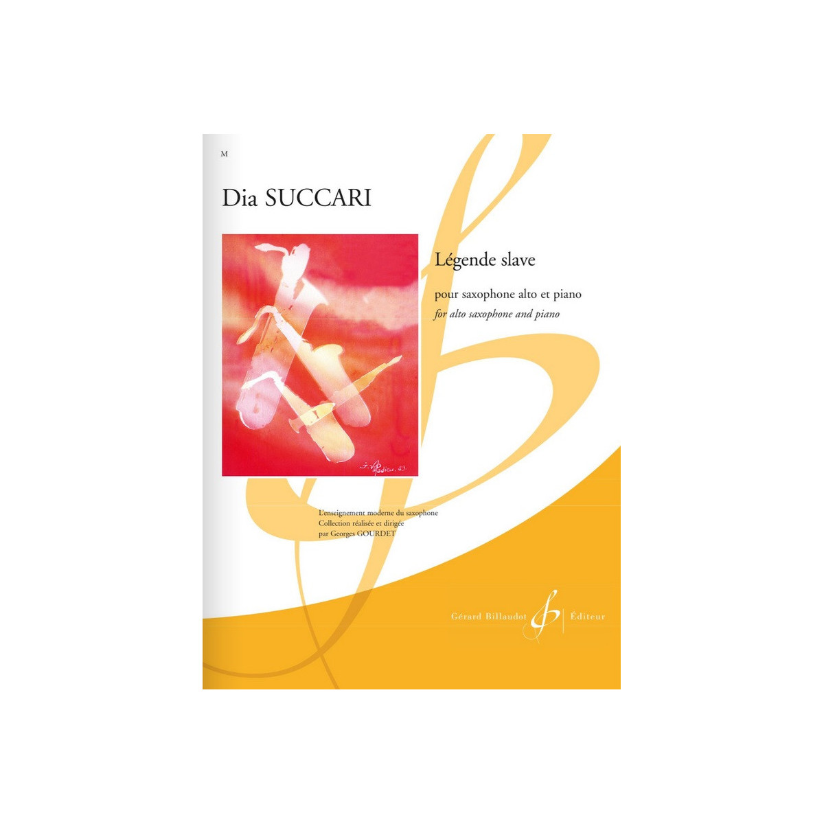 Dia Succari : Légende Slave Pour Saxophone Alto et Piano