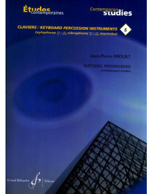 Jean-Pierre Drouet : 18 Etudes Progressives Cahier 5