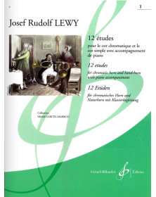 Josef Rudolf Lewy : 12 Etudes Vol. 1 : 5 Etudes