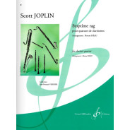 Scott Joplin : Stoptime Rag pour 4 Clarinettes
