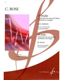 Cyrille Rose : 26 Etudes