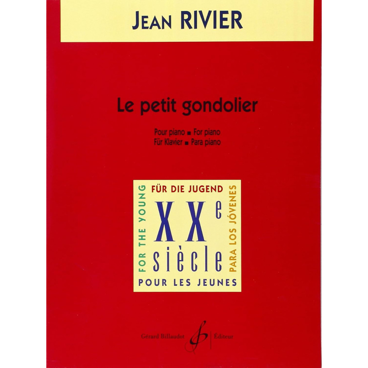 Jean Rivier : Le Petit Gondolier