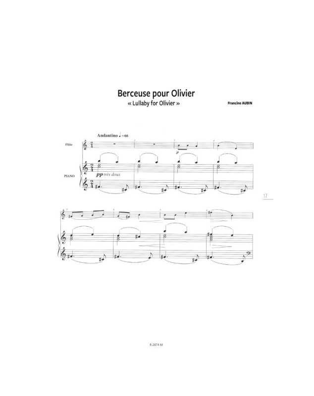Le Petit Flûté Vol. 1 - Annick Sarrien-Perrier - Editions Robert Martin