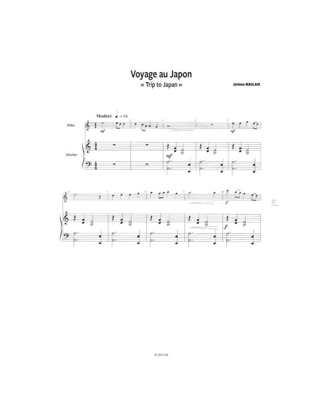 Le Petit Flûté Vol. 1 - Annick Sarrien-Perrier - Editions Robert Martin