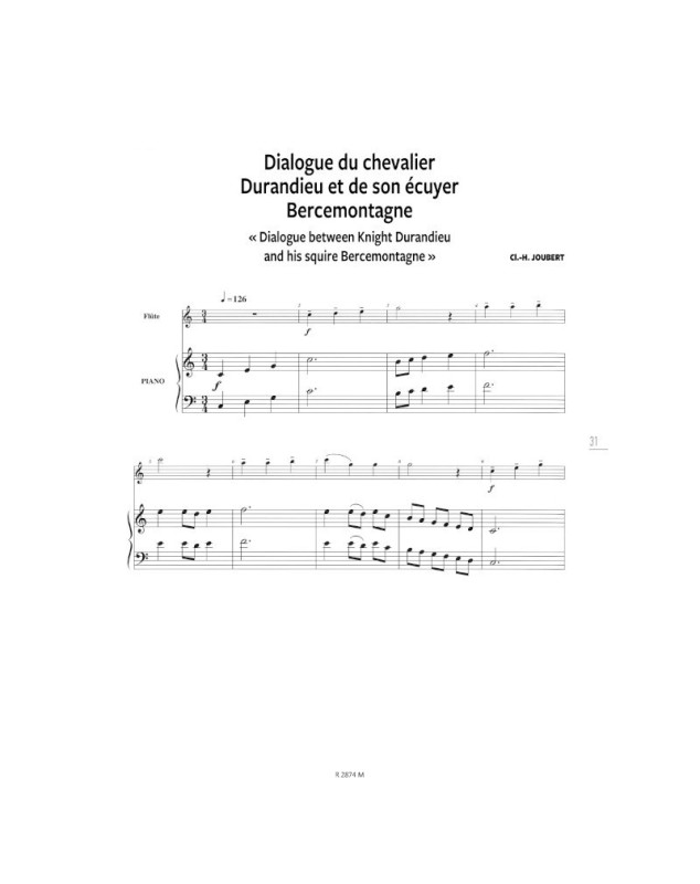 Le Petit Flûté Vol. 1 - Annick Sarrien-Perrier - Editions Robert Martin