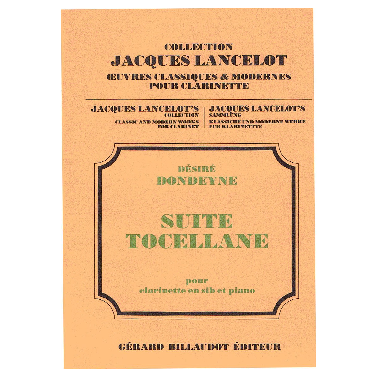 Désiré Dondeyne : Suite Tocellane