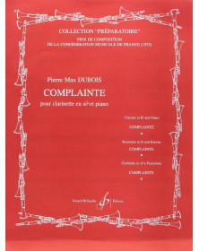 Pierre-Max Dubois : Complainte