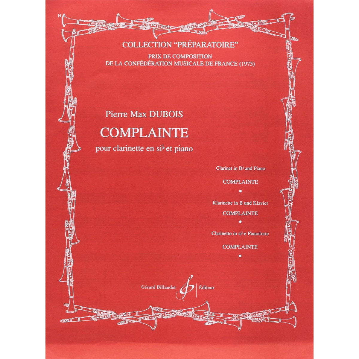 Pierre-Max Dubois : Complainte