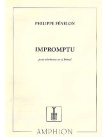 Philippe Fénelon : Impromptu pour Clarinette sib