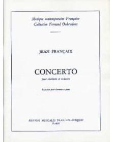 Jean Françaix : Concerto pour Clarinette