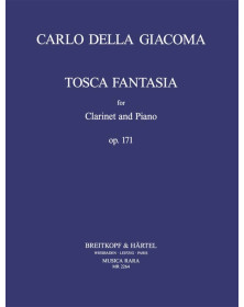 Tosca Fantasia für Klarinette und Klavier op. 171