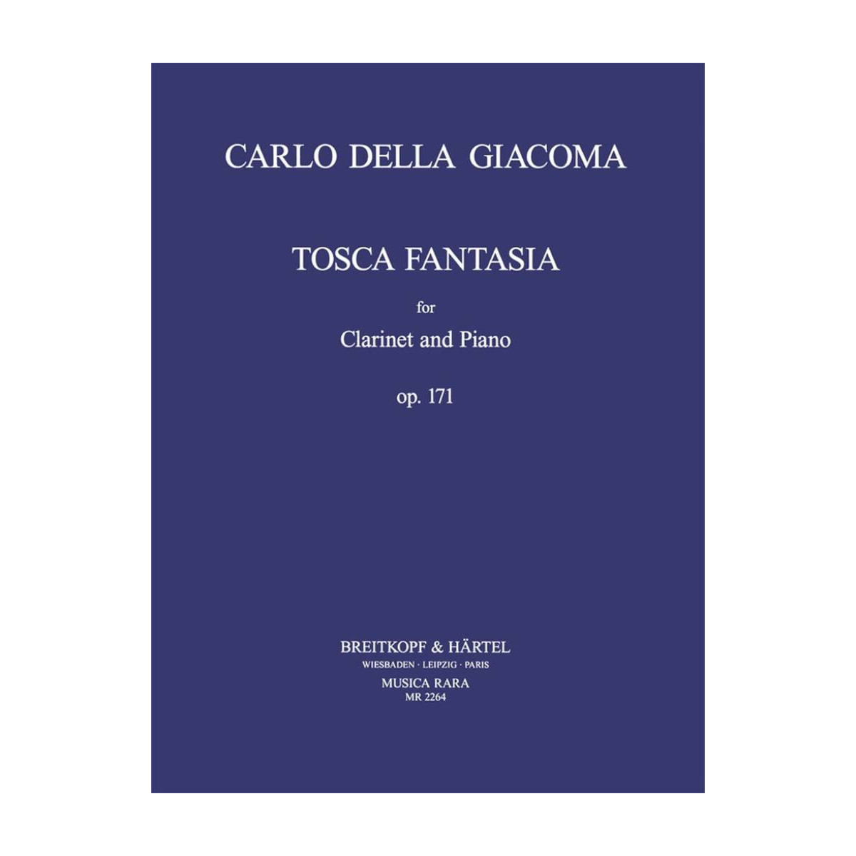Tosca Fantasia für Klarinette und Klavier op. 171