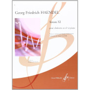 Georg Friedrich Händel : Sonate XI pour Clarinette et Piano