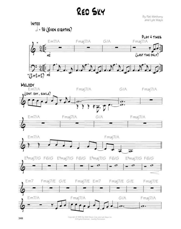 Pat Metheny Songbook