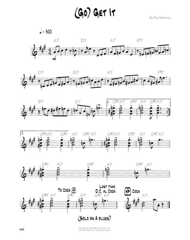Pat Metheny Songbook