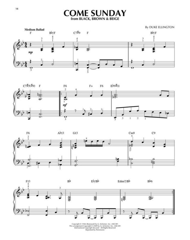 Duke Ellington - Jazz Piano Solos Series Vol. 9