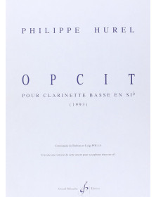 Philippe Hurel : Opcit