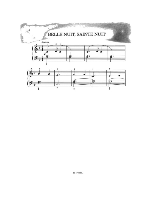 Philippe Chamouard : 10 Noëls - Piano Facile - Editions Henry Lemoine