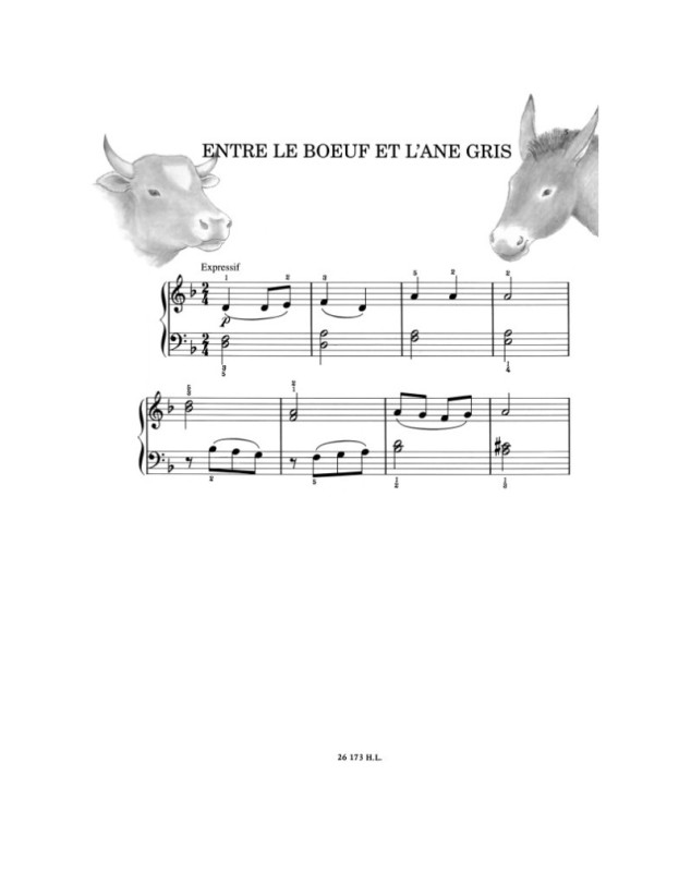 Philippe Chamouard : 10 Noëls - Piano Facile - Editions Henry Lemoine