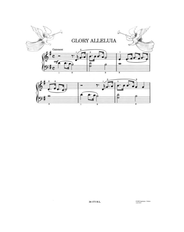 Philippe Chamouard : 10 Noëls - Piano Facile - Editions Henry Lemoine