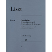 Franz Liszt : Consolations - Henle Verlag Urtext