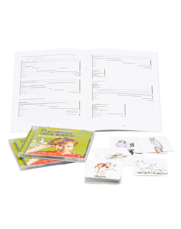 Promenons notre oreille à la campagne Coffret + 2 CD