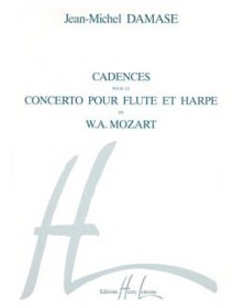 Cadences du Concerto pour flûte et harpe de Mozart