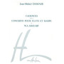 Cadences du Concerto pour flûte et harpe de Mozart