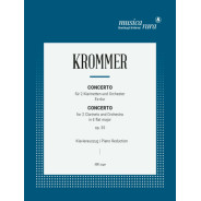 Franz Krommer : Concerto en Mib Majeur Op. 35 pour 2 Clarinettes