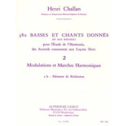 380 Basses et Chants Donnés Vol. 2B - Henri Challan - Alphonse Leduc