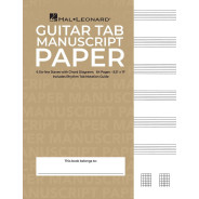 Guitar TAB Manuscript Paper