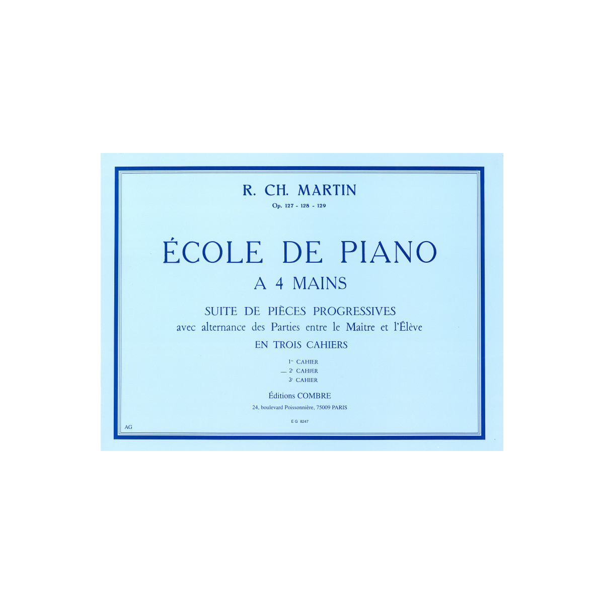 Ecole de piano à 4 mains Op.128 Vol.2