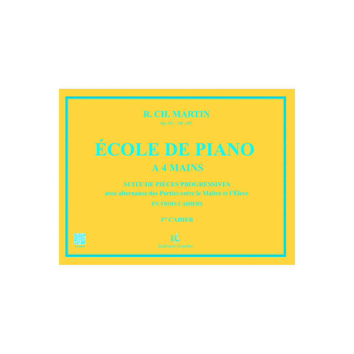 Ecole de piano à 4 mains Op.127 Vol.1