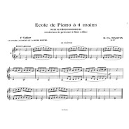 Ecole de piano à 4 mains Op.127 Vol.1