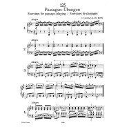 Carl Czerny : 125 études élémentaires Op. 261 (téléchargement en pdf)