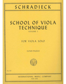 Scholl of Viola Technique Vol. 1 (Pagels)