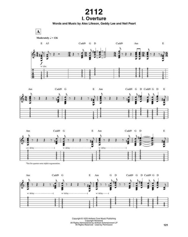 DeLuxe Guitar Play-Along N° 26 : Rush