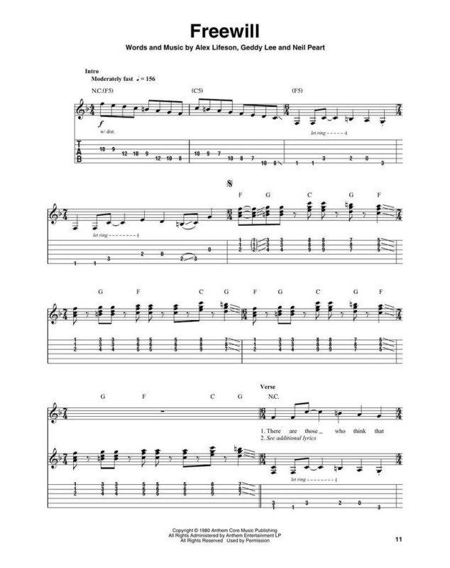 DeLuxe Guitar Play-Along N° 26 : Rush